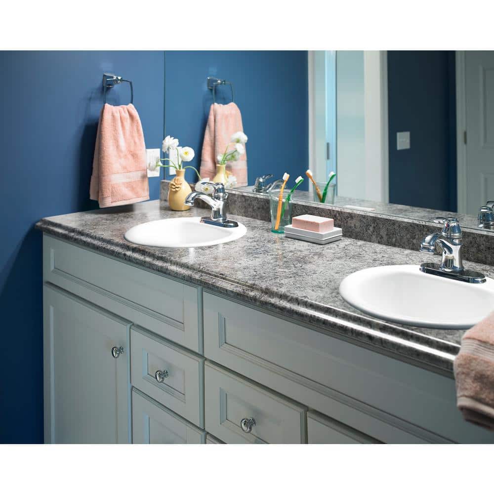 4 ft. x 8 ft. Laminate Sheet in Perlato Granite with Premiumfx Etchings Finish - Hercitys