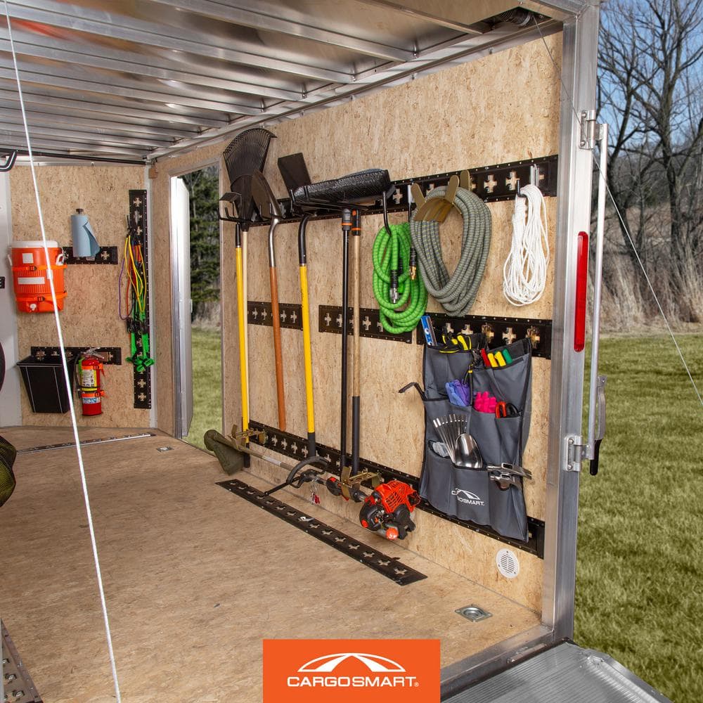 24 in. Matte Black X-Track Rail – 1 pack - Hercitys