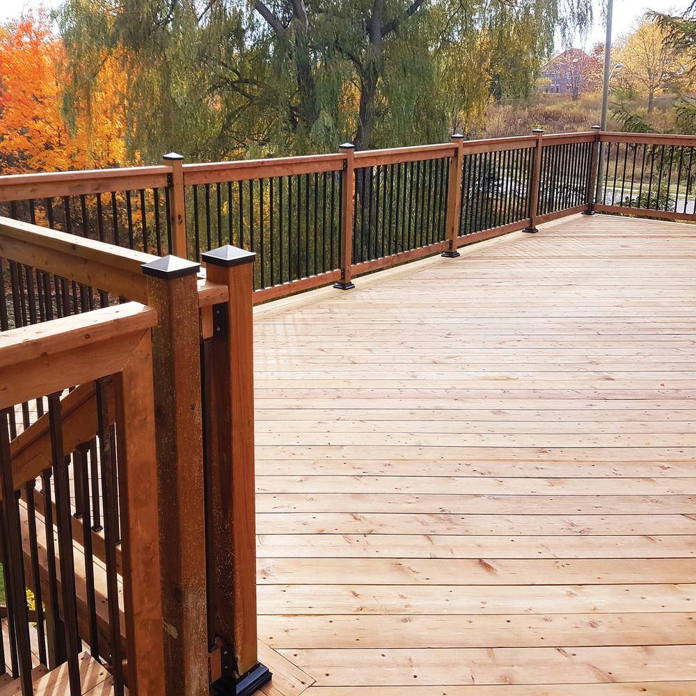 32 in. x 3/4 in. Galvanized Square Balusters (10-Pack) - Hercitys