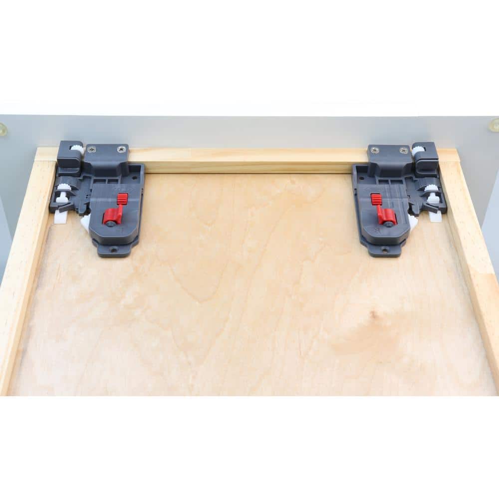 21 in. Full Extension Soft Close Undermount Drawer Slide Kit – 1 Pair (2-Pieces) - Hercitys