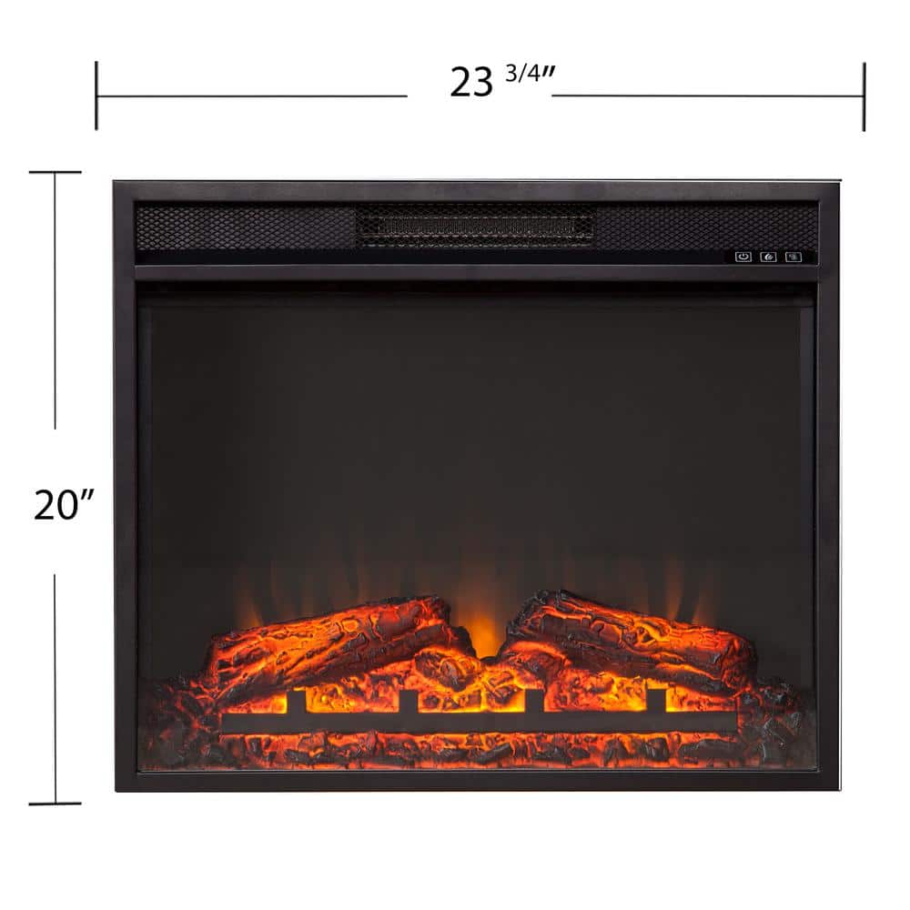 23 in. Base Electric Firebox with Remote Control - Hercitys