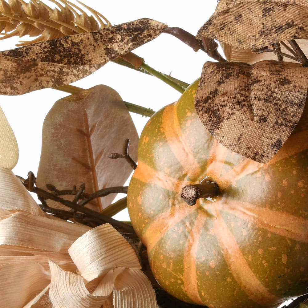 36 in. Artificial Autumn Pine Nut Swag - Hercitys