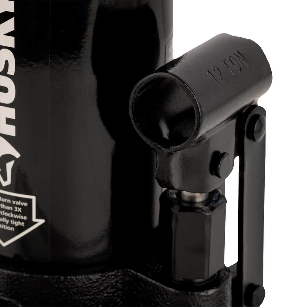 12-Ton Hydraulic Bottle Car Jack - Hercitys