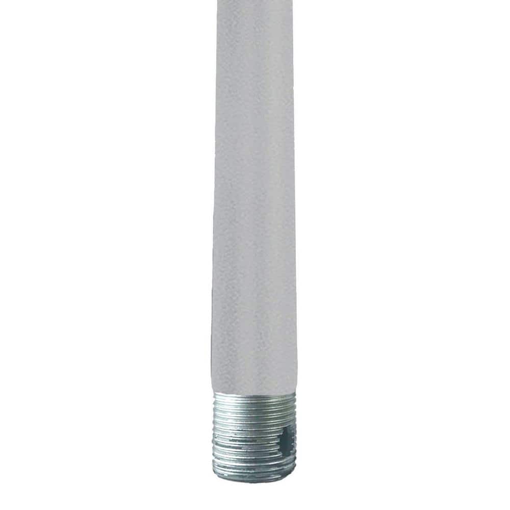 48 in. Titanium Silver Fan Downrod for Modern Forms or WAC Lighting Fans - Hercitys