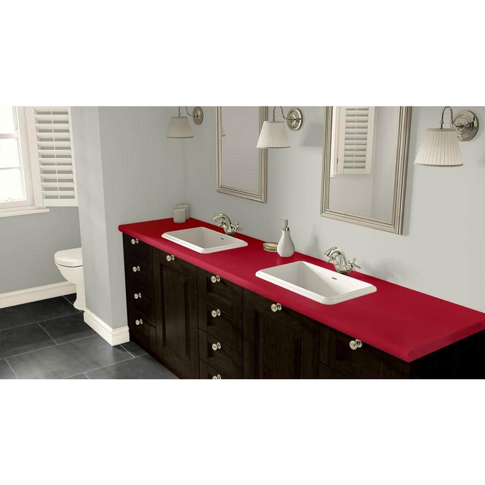 4 ft. x 8 ft. Laminate Sheet in Hollyberry with Matte Finish - Hercitys