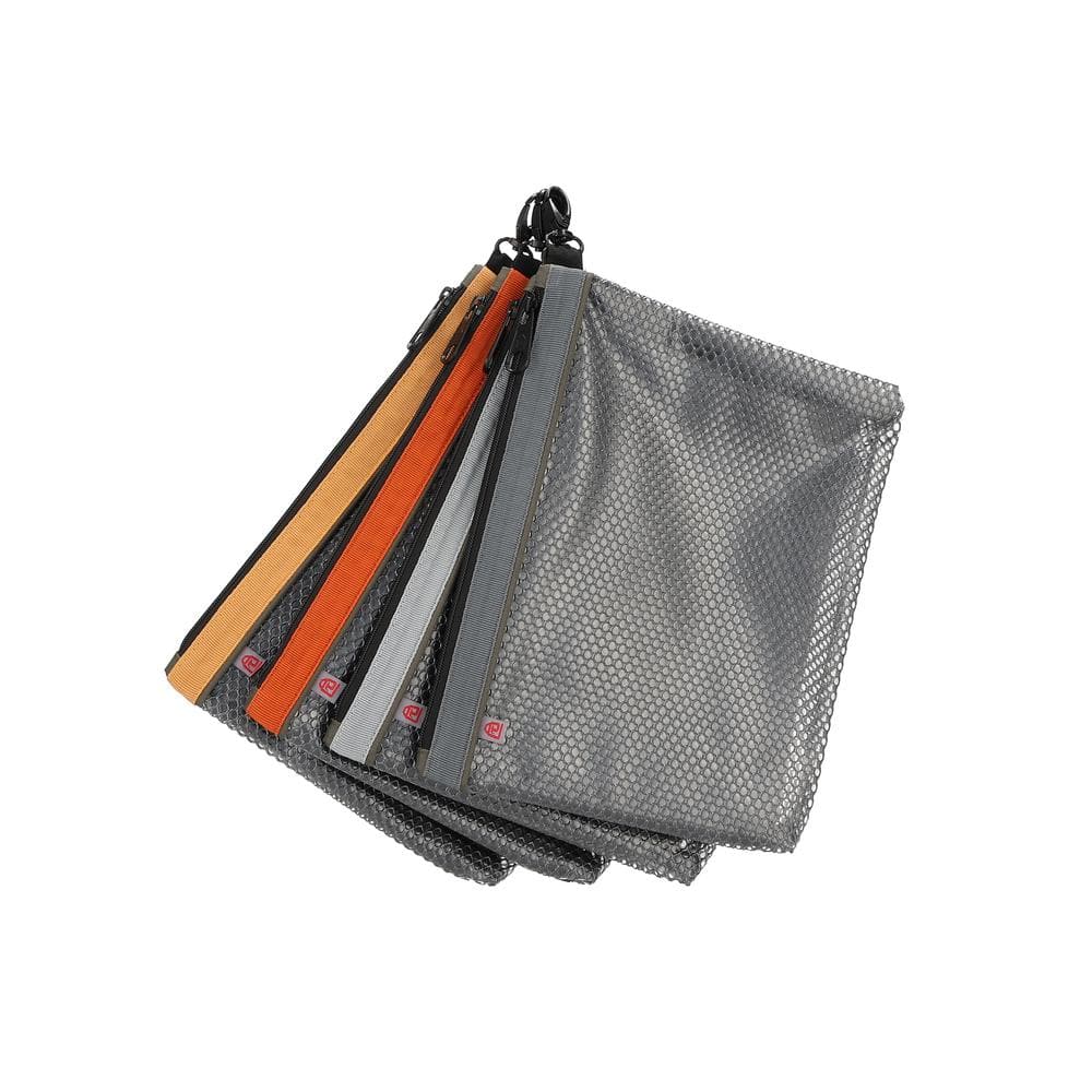 12  in. Small Multi Nylon Tool Pouch with Pen Knife Pliers Screwdriver Wrench Utility Knife Holder - Hercitys