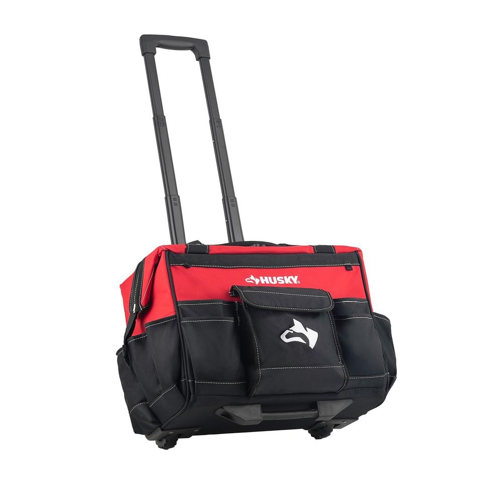 18 in. Rolling Tool Bag with 18 in. and 12 in. Tool Bags - Hercitys
