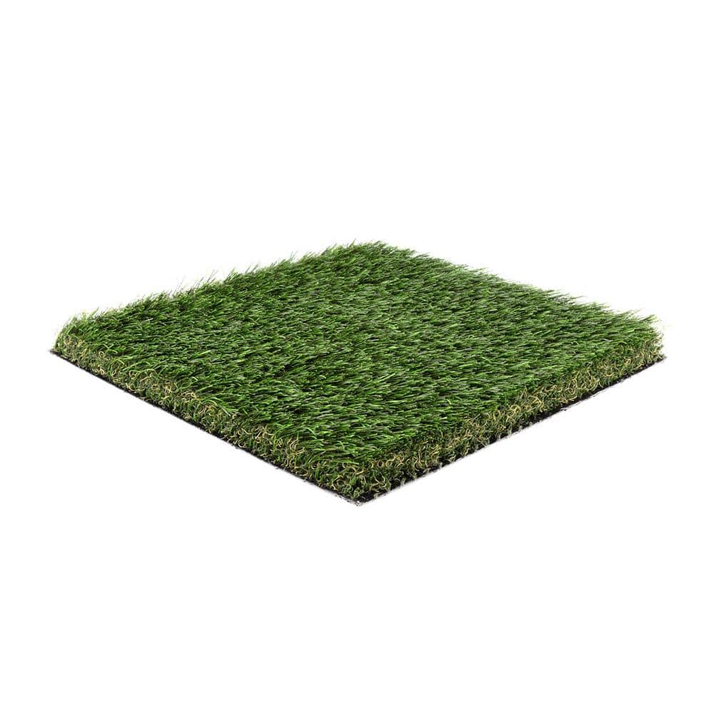 15 ft. W x Cut to Length Green and Tan Nylon Artificial Grass Turf - Hercitys
