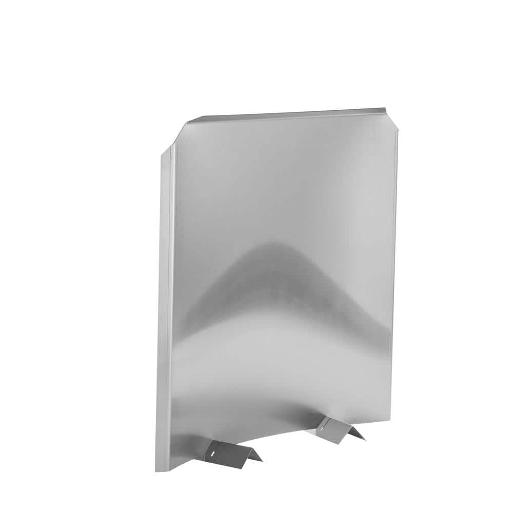 24 in. x 24 in. Stainless Steel Fireback - Hercitys