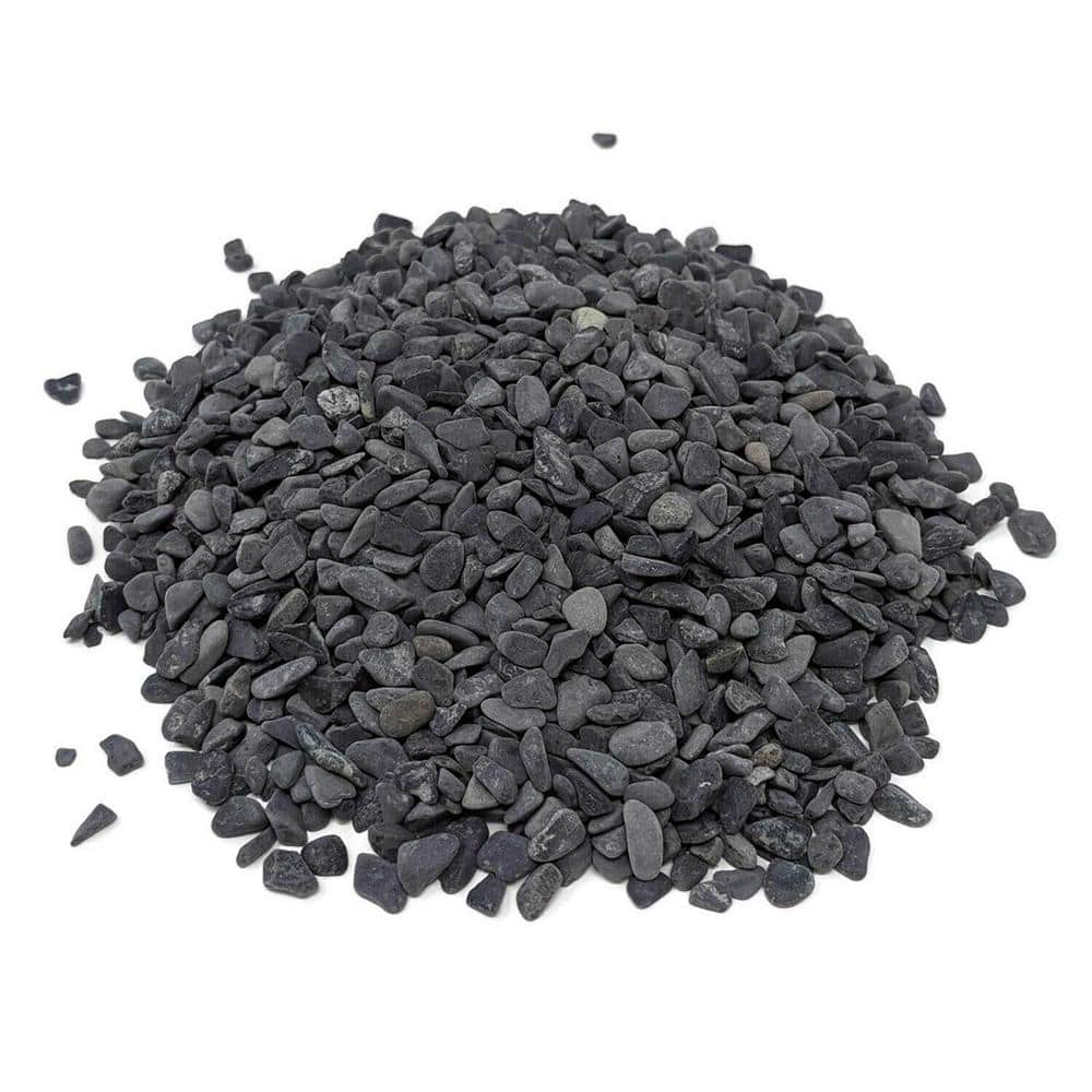 0.125 cu. ft. Gray Small Gravel 10 lbs. 1/5 in. Size Landscape Rocks - Hercitys