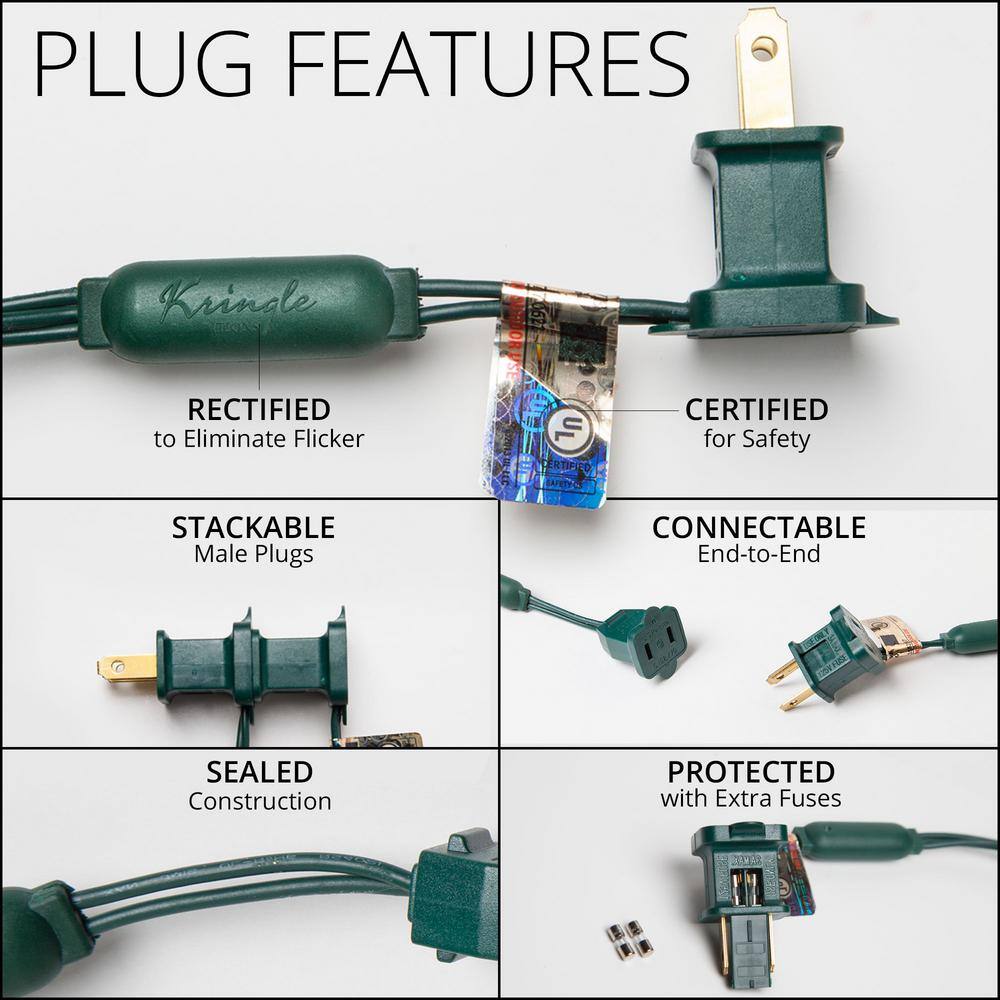 25 ft. 50-Light Red 5 mm LED Balled Mini Light Set - Hercitys