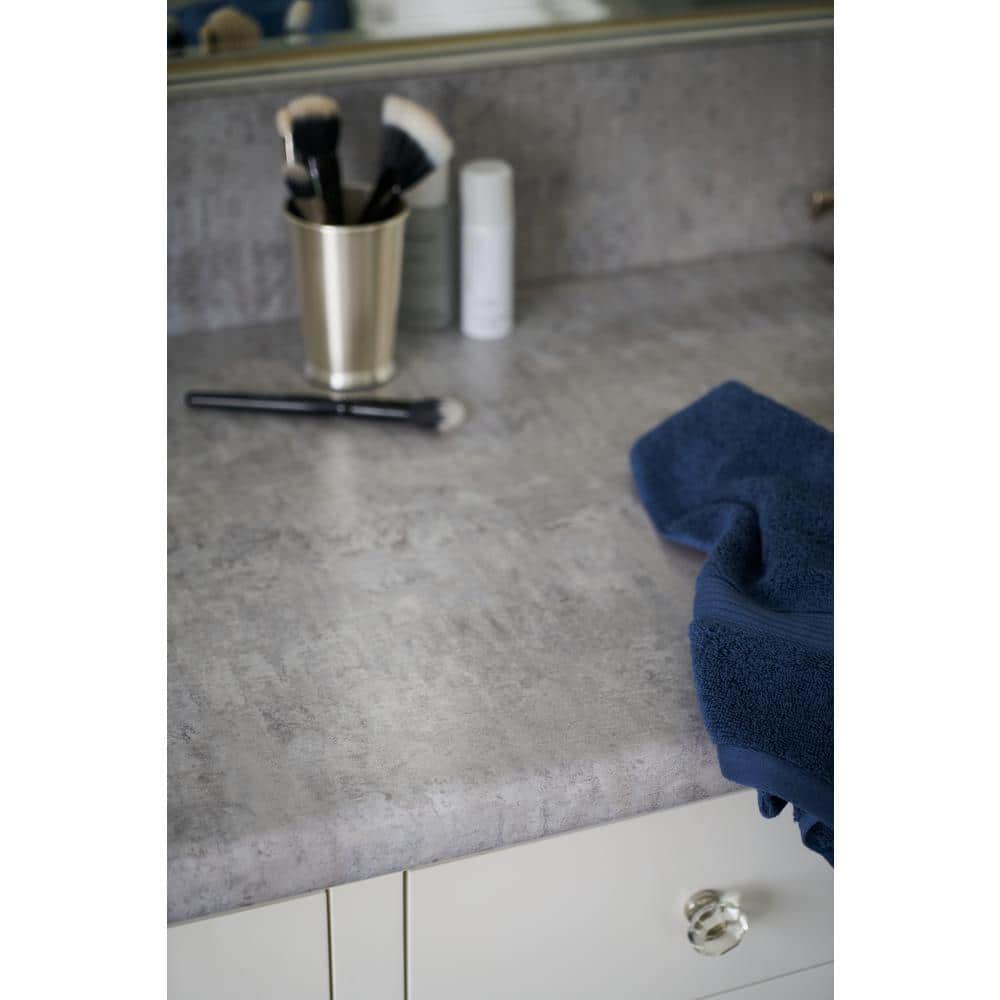 4 ft. x 8 ft. Laminate Sheet in Elemental Concrete with Matte Finish - Hercitys