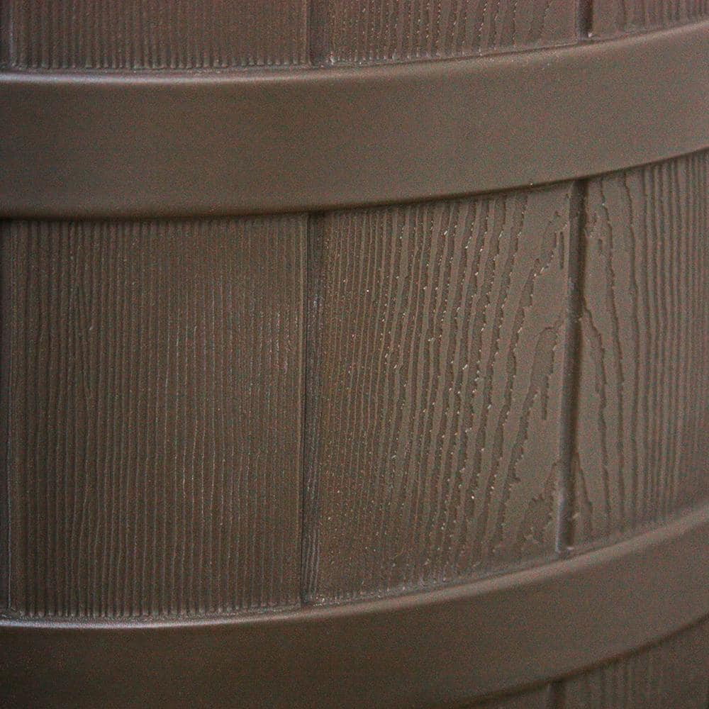 50 Gal. Oak Rain Barrel - Hercitys