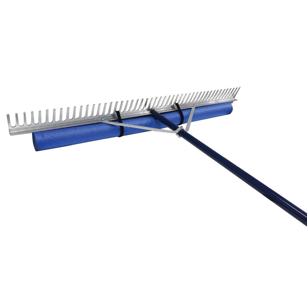 48 in. Floating Weed Lake Rake with 11 ft. Extension Handle and 50 ft. Rope - Hercitys
