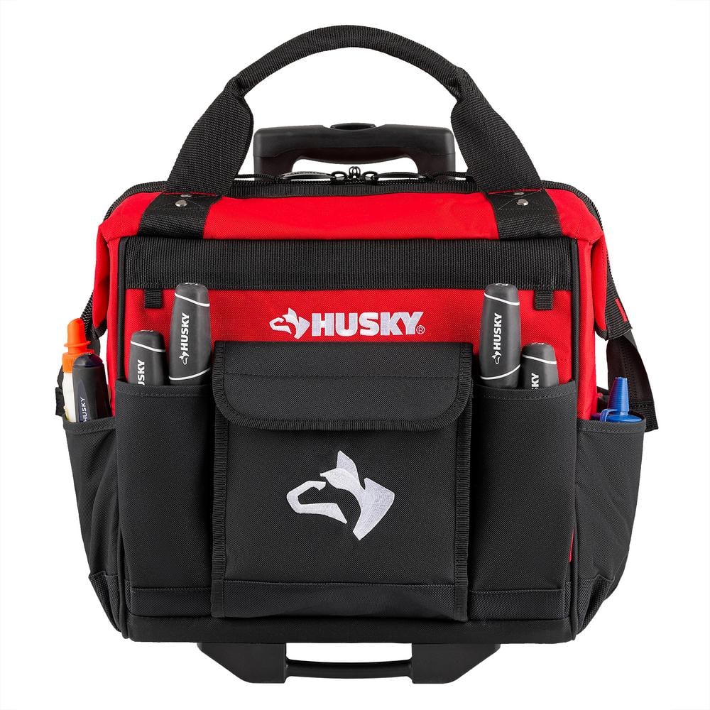 14 in. 13 Pocket Rolling Tool Bag - Hercitys