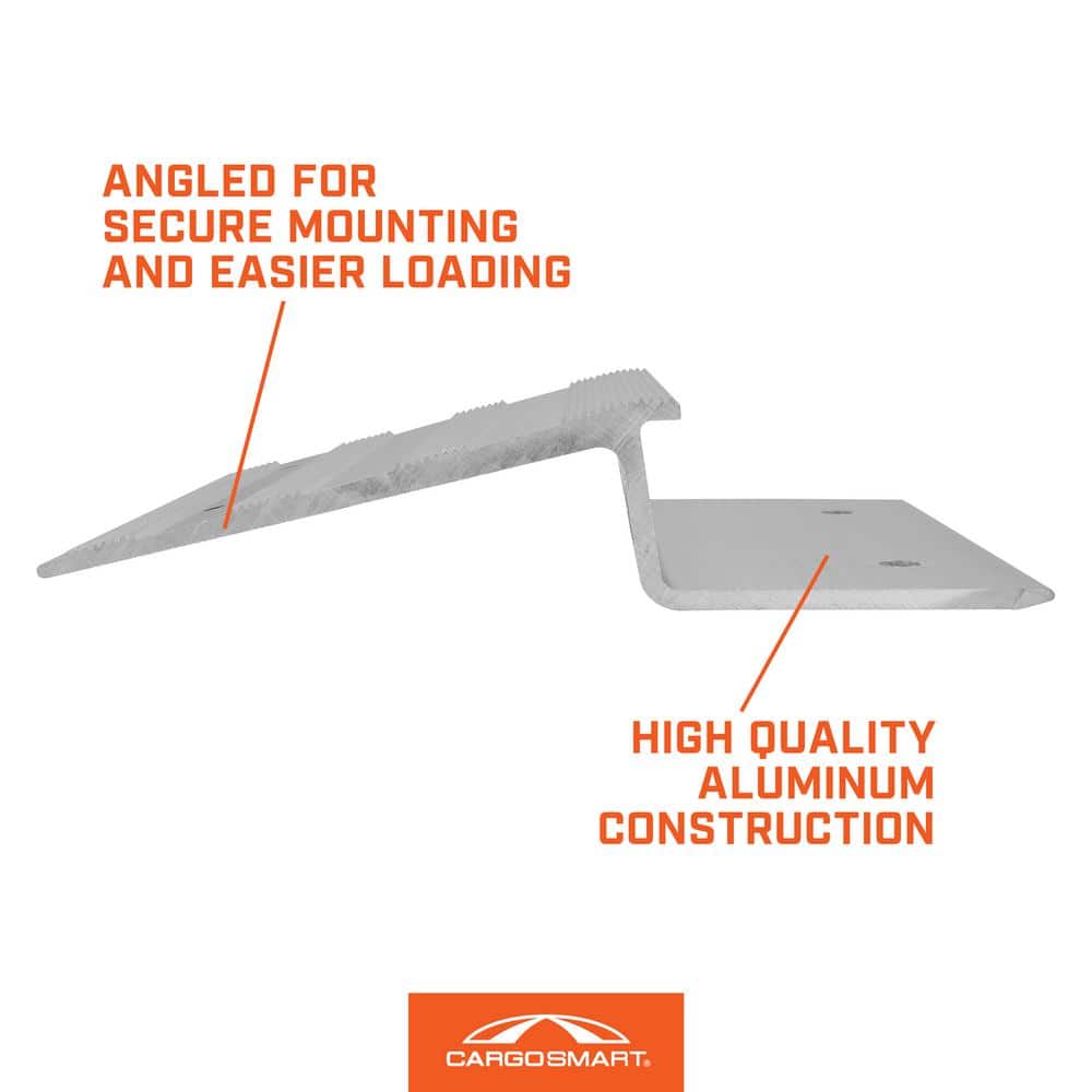 12 in. Aluminum Truck Loading Ramp Plate Kit (Includes 2 Ramp Plates) - Hercitys