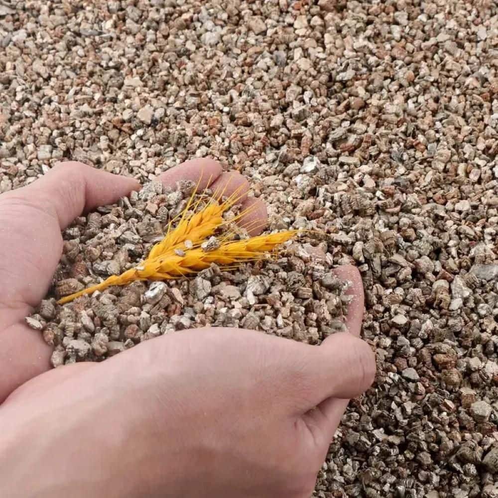 2.8 lbs. 9 qt. Plant Horticultural Coarse Vermiculite Organic Soil Amendment for Bonsai and Horticultural Art Needs - Hercitys