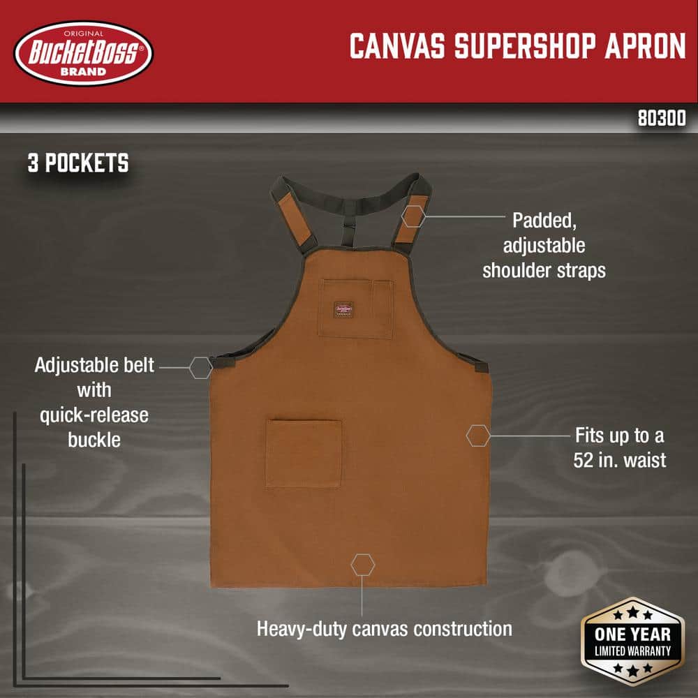 3-Pocket Duckwear Super Shop Tool Work Apron - Hercitys