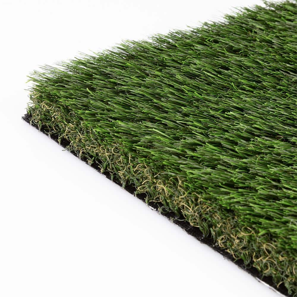 15 ft. W x Cut to Length Green and Tan Nylon Artificial Grass Turf - Hercitys