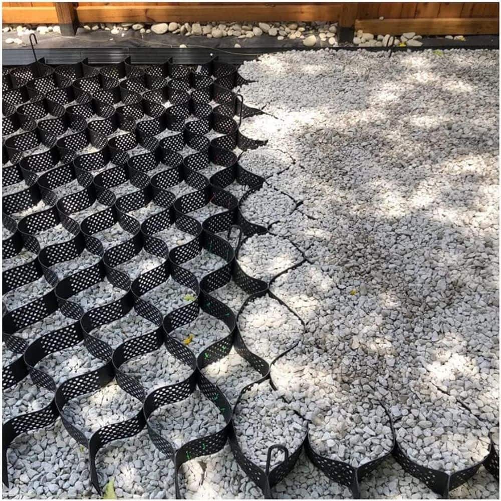 10 in. x 16.5 ft. x 6 in. S Series Plastic Ground Geo Grid Driveway Ground Pavers Geocell - Hercitys