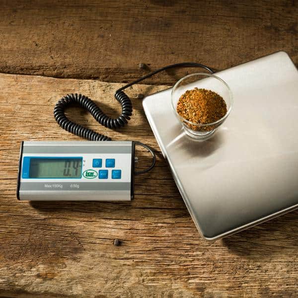 330 lb. Stainless Steel Digital Scale - Hercitys