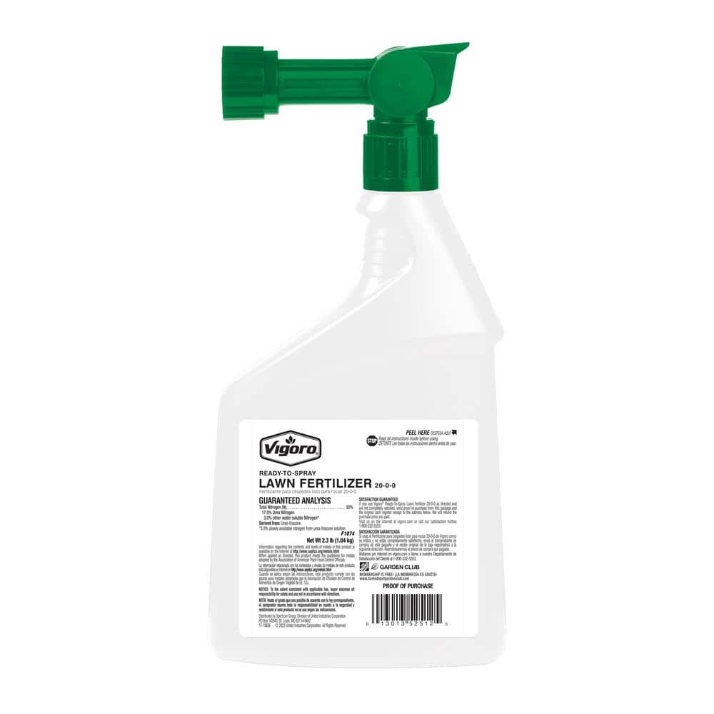 32 oz. 3,500 sq. ft. All Season Ready-to-Spray Concentrate Liquid Lawn Fertilizer - Hercitys