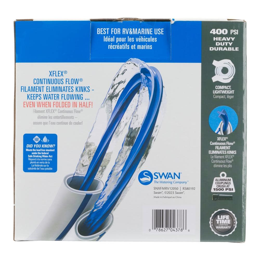 1/2 in. x 25 ft. XFlex RV&Marine Hose - Hercitys