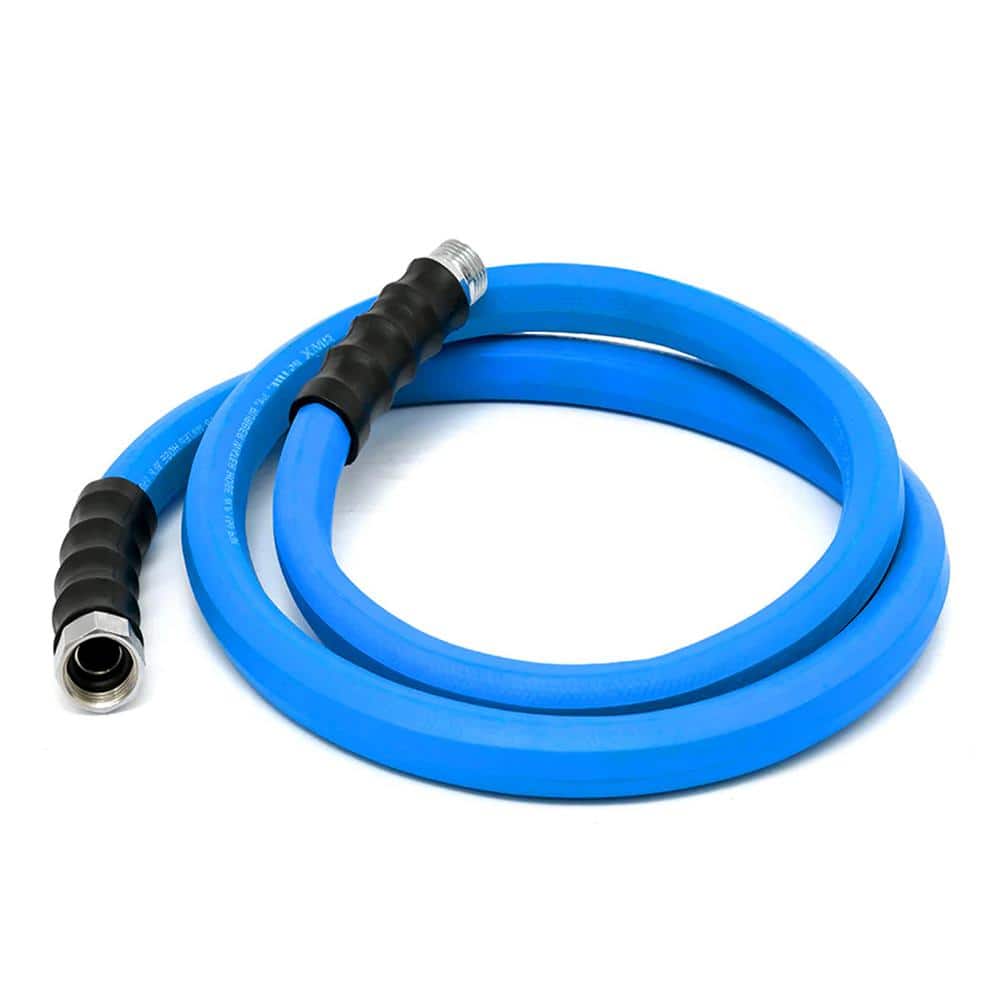3/4 in. x 6 ft. Heavy Duty Rubber Water Hose 2-Pack - Hercitys