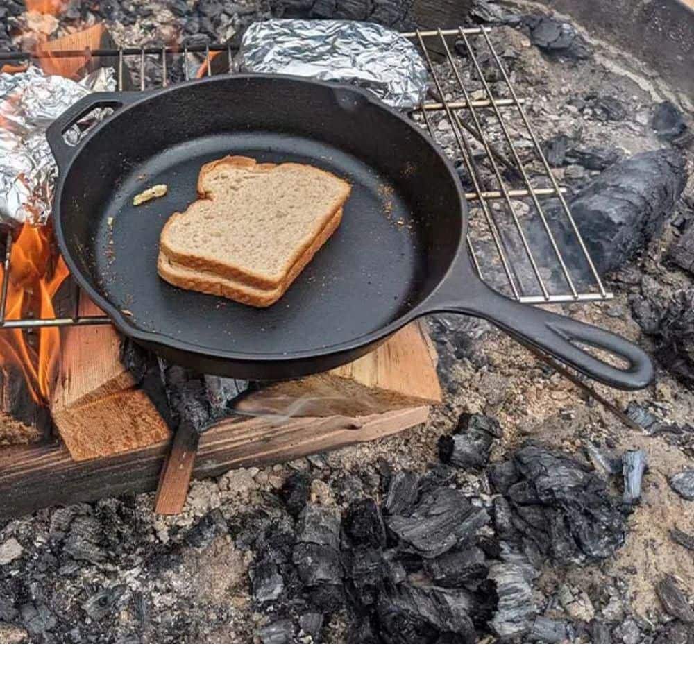 5 in. Cast Iron Mini Skillet, in Black - Hercitys