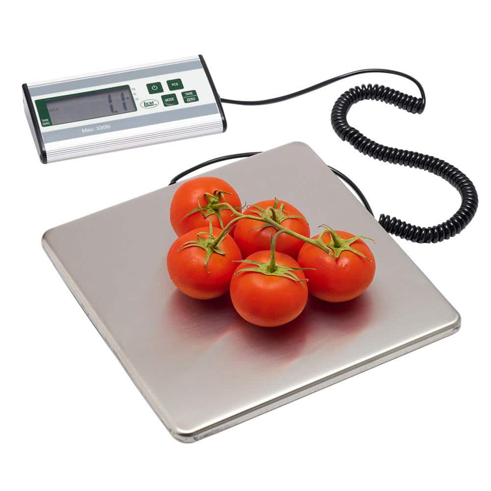 330 lb. Stainless Steel Digital Scale - Hercitys