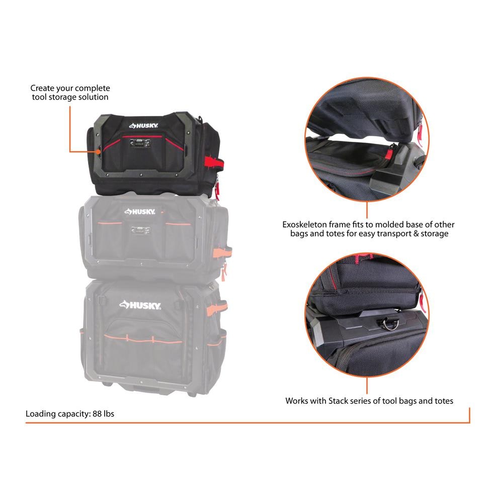 16 in. Stack Tool Tote - Hercitys