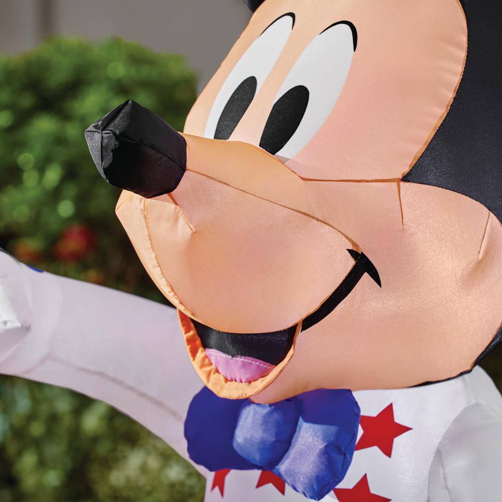 3.5FT Patriotic Mickey with Banner Inflatable - Hercitys