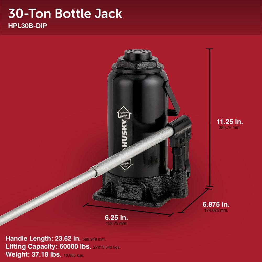 30-Ton Bottle Car Jack - Hercitys