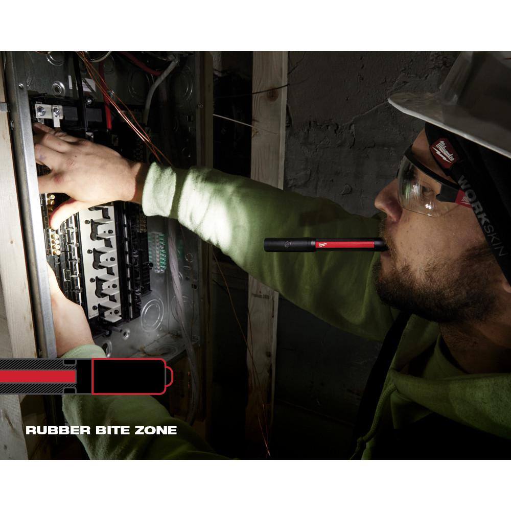 250 Lumens Internal Rechargeable Penlight with Laser and 550 Lumens LED Rechargeable Pivoting Flood Light - Hercitys