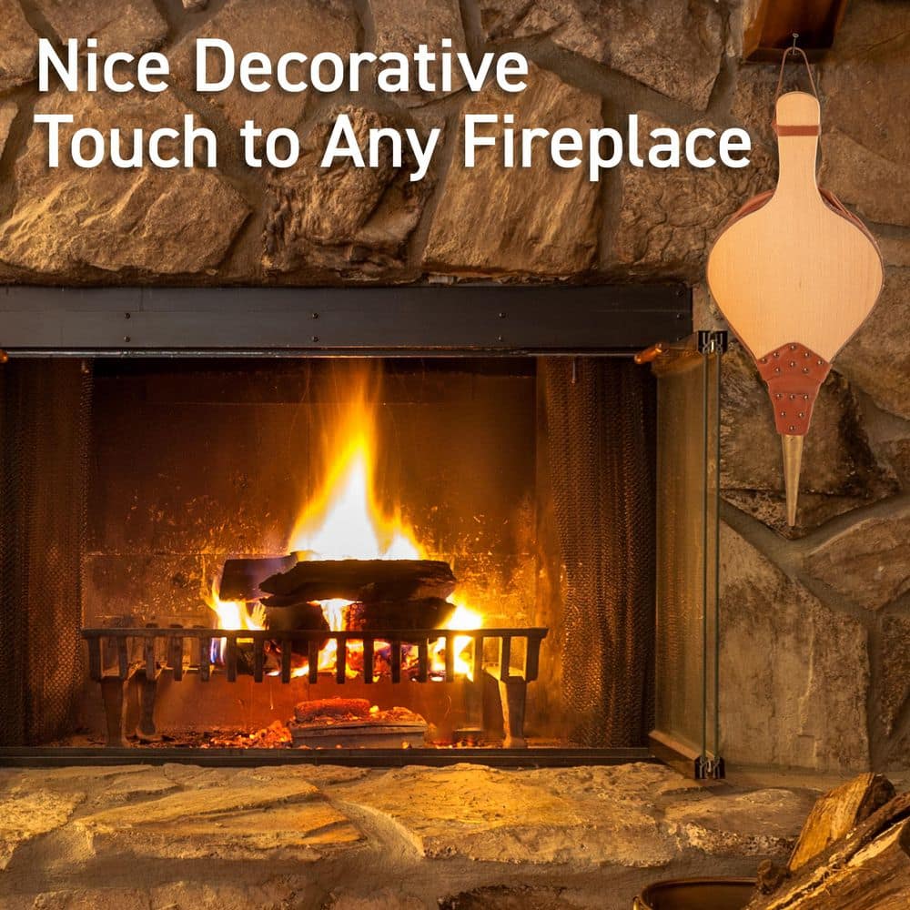 18.75 in. Large Fireplace Bellows - Hercitys