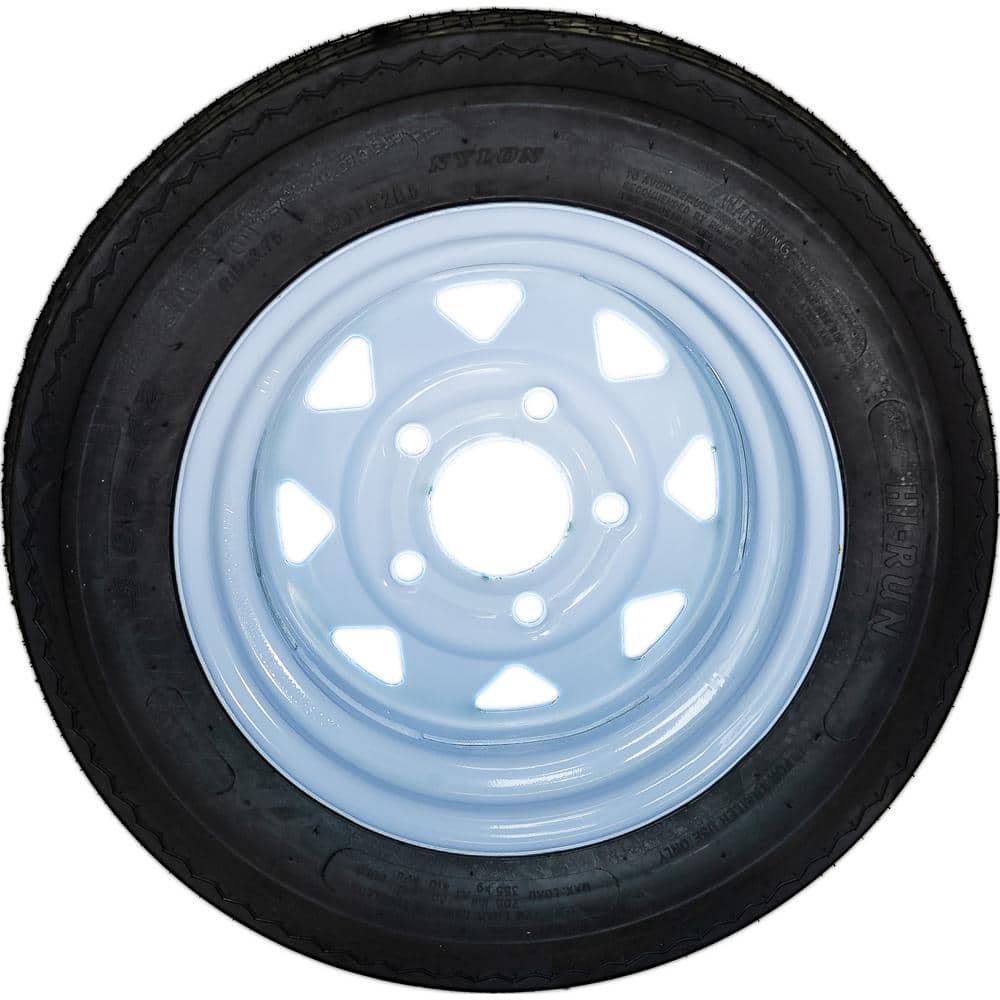 5 Hole 60 PSI 4.8 in. x 12 in. 4-Ply Tire and Wheel Assembly - Hercitys