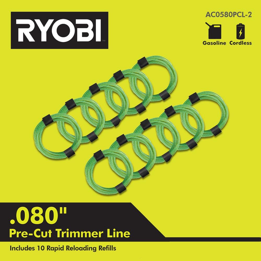 0.080 in. x 16 ft. Pre-Cut Spiral Line (10-Pack) - Hercitys