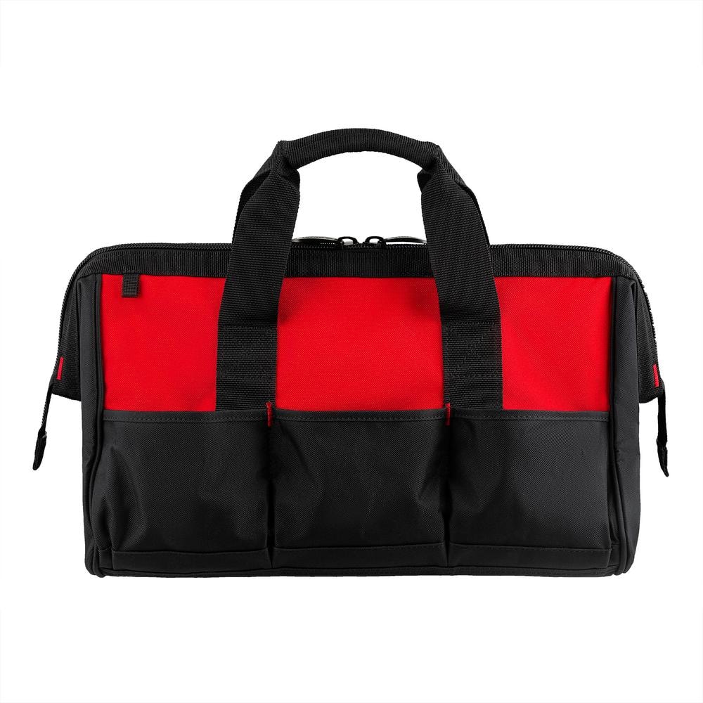 18 in. 14 Pocket Zippered Tool Bag - Hercitys