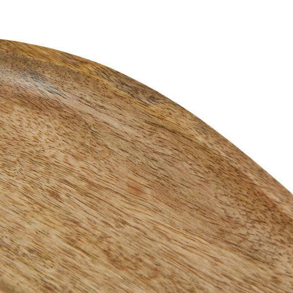 15.5 in. Natural Brown Wood Fish Shaped Platters - Hercitys