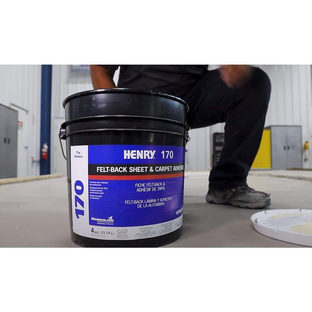 170 1 qt. Carpet and Sheet Vinyl Adhesive - Hercitys