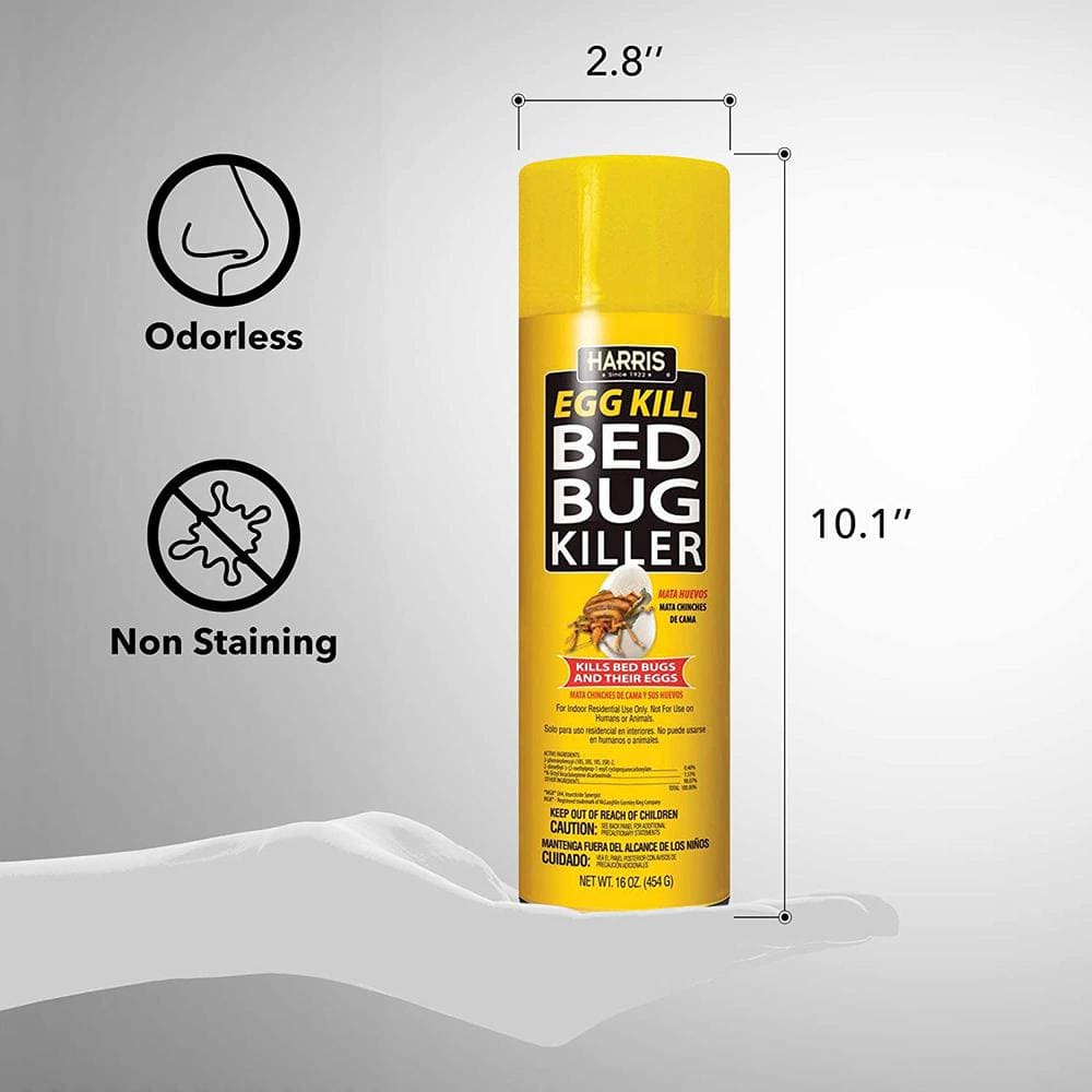 16 oz. Egg Kill Bed Bug Killer (3-Pack) - Hercitys