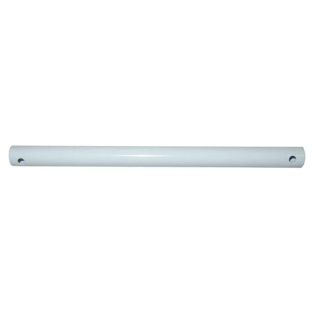 36 in. White Extension Downrod - Hercitys