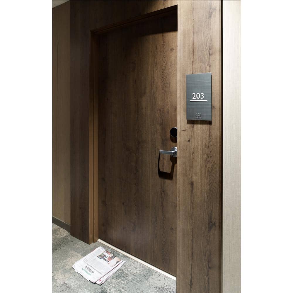 4 ft. x 8 ft. Laminate Sheet in Planked Coffee Oak with Matte Finish - Hercitys