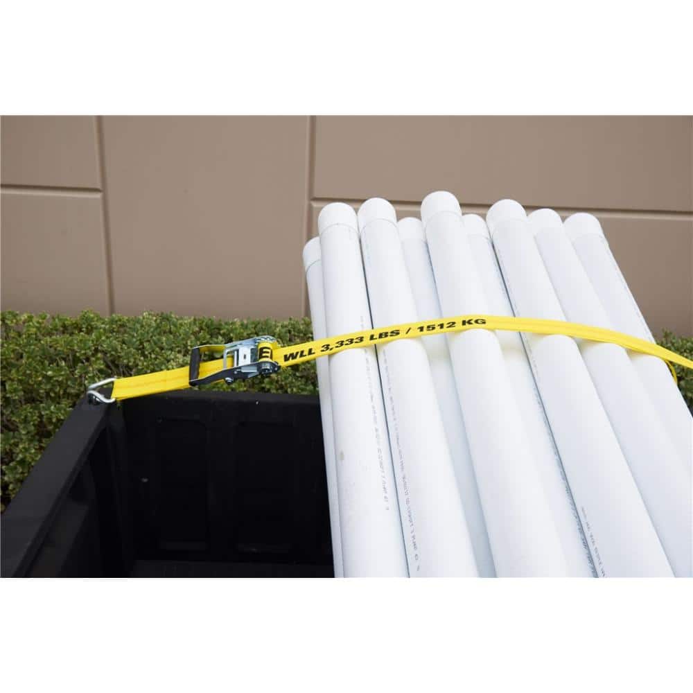 2 in. x 16 ft. 3333 lbs. Heavy-Duty Ratchet Tie Down Strap (4-Pack) - Hercitys