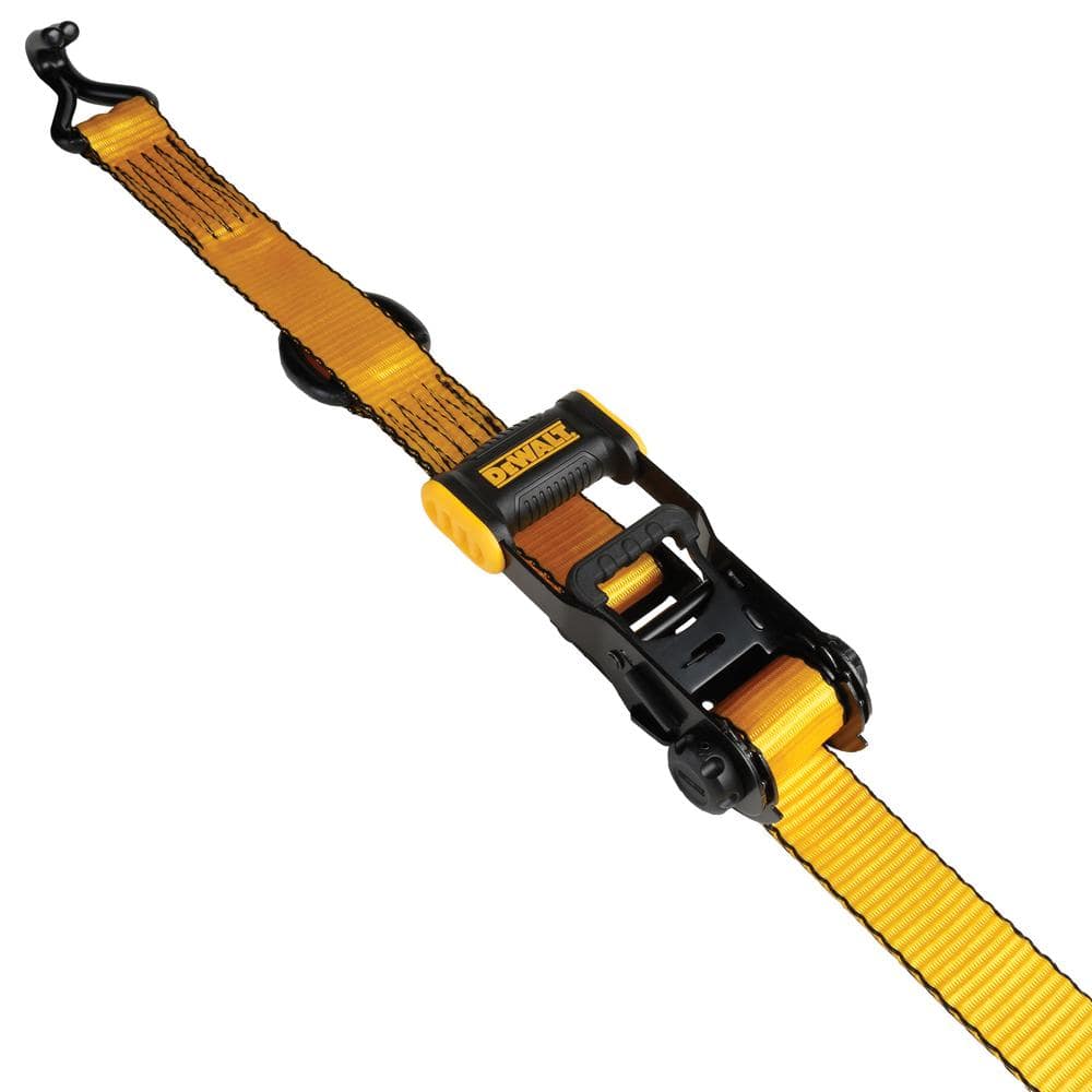 1.5 in. x 16 ft. Ratchet Tie-Down Straps 5000 lbs. Break Strenght (2-Pack) - Hercitys