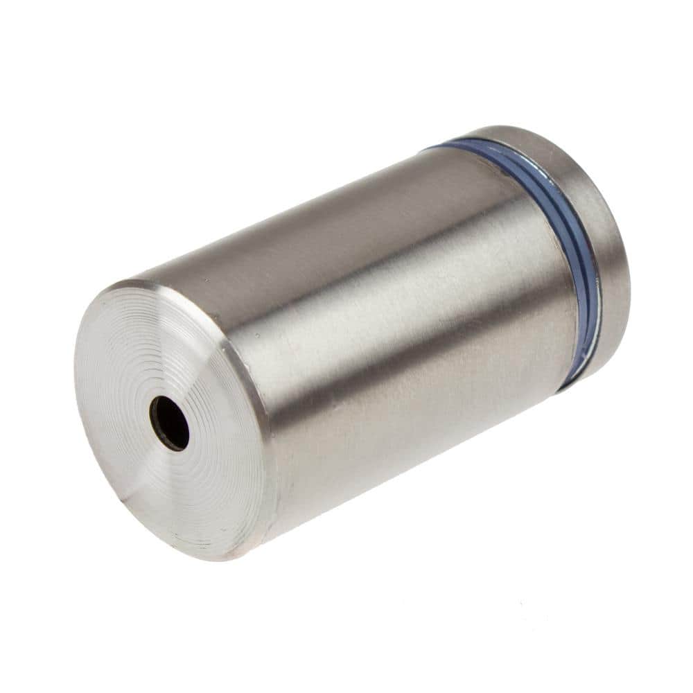 1 in. Dia x 1-1/2 in. L Stainless Steel Standoffs for Signs (4-Pack) - Hercitys