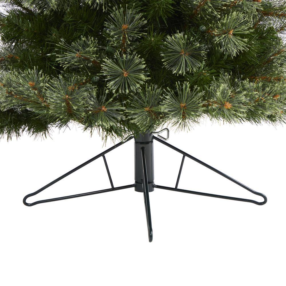 5 ft. Pre-lit Cashmere Slim Artificial Christmas Tree with 250 Warm White Lights - Hercitys