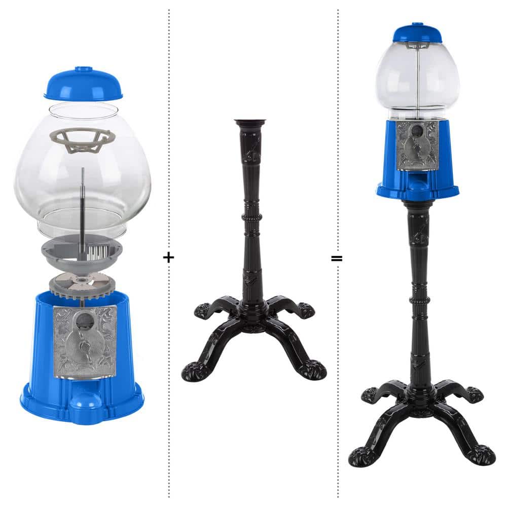 1-Piece Gumball Machine with Stand - Hercitys
