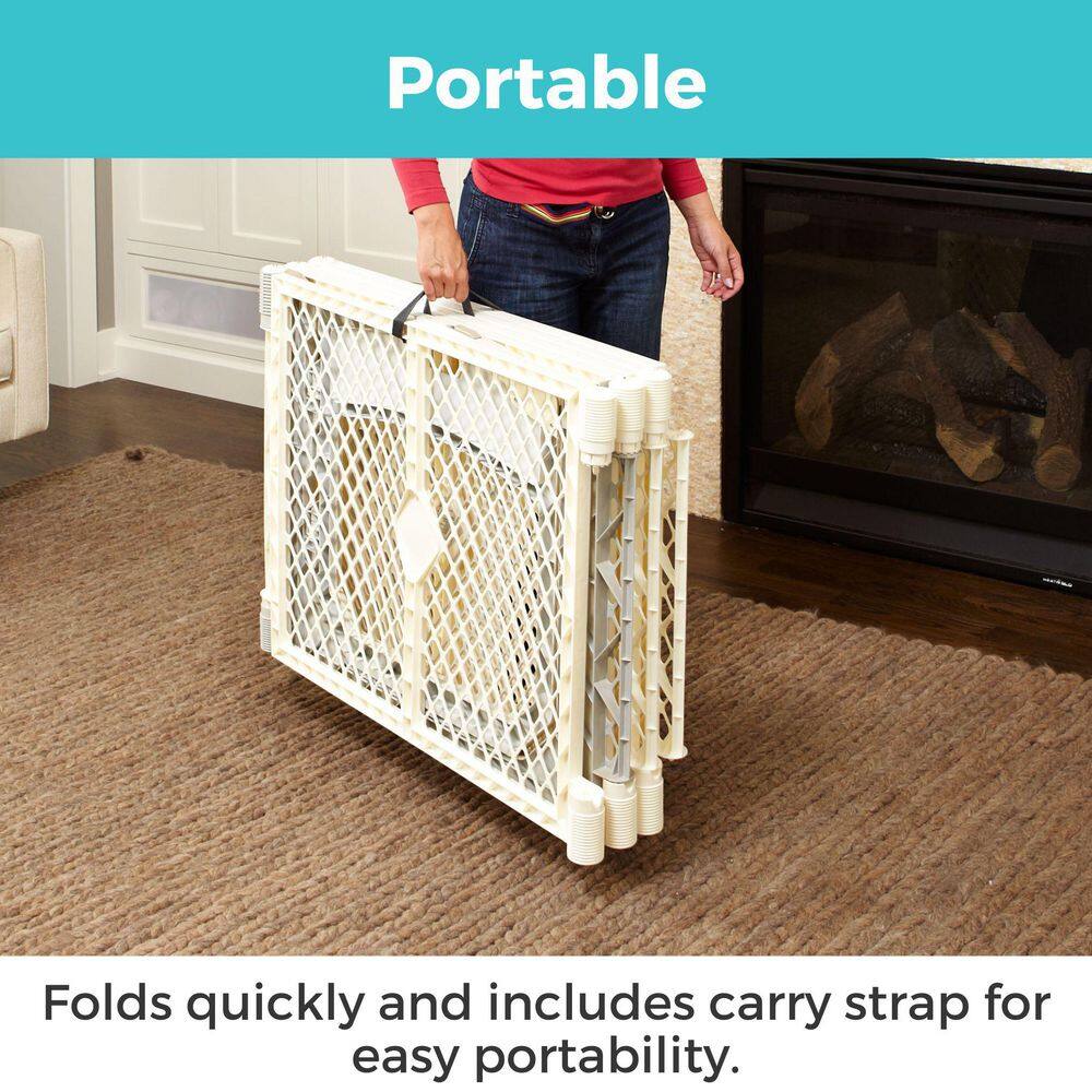 26 in. Superyard Ultimate 6-Panel Baby Play Yard - Hercitys