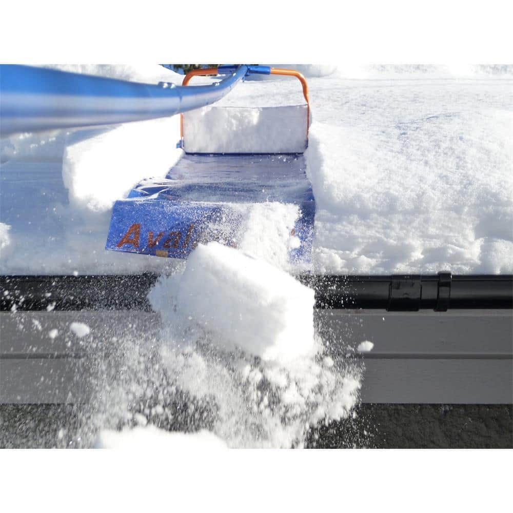 186 in. Fiberglass Handle Roof Snow Removal System - Hercitys